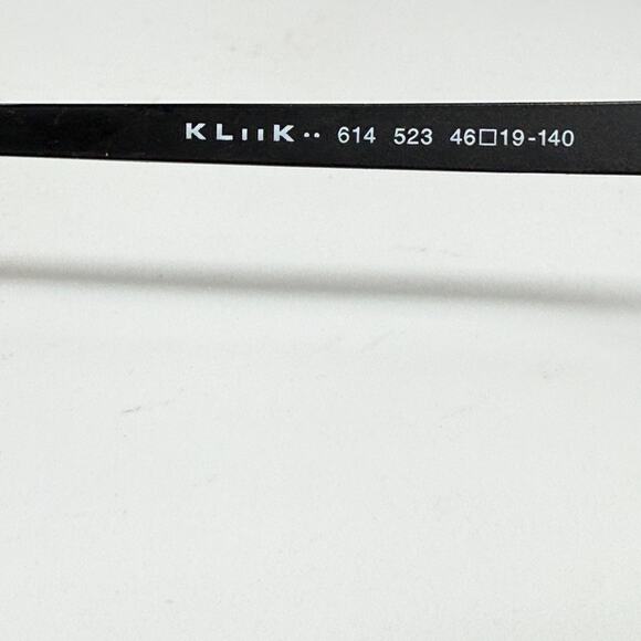 KLiiK Eyeglasses Frames Only, 523 614, 46-19-140 Full Rim Multicolor H19887 - Picture 5 of 7